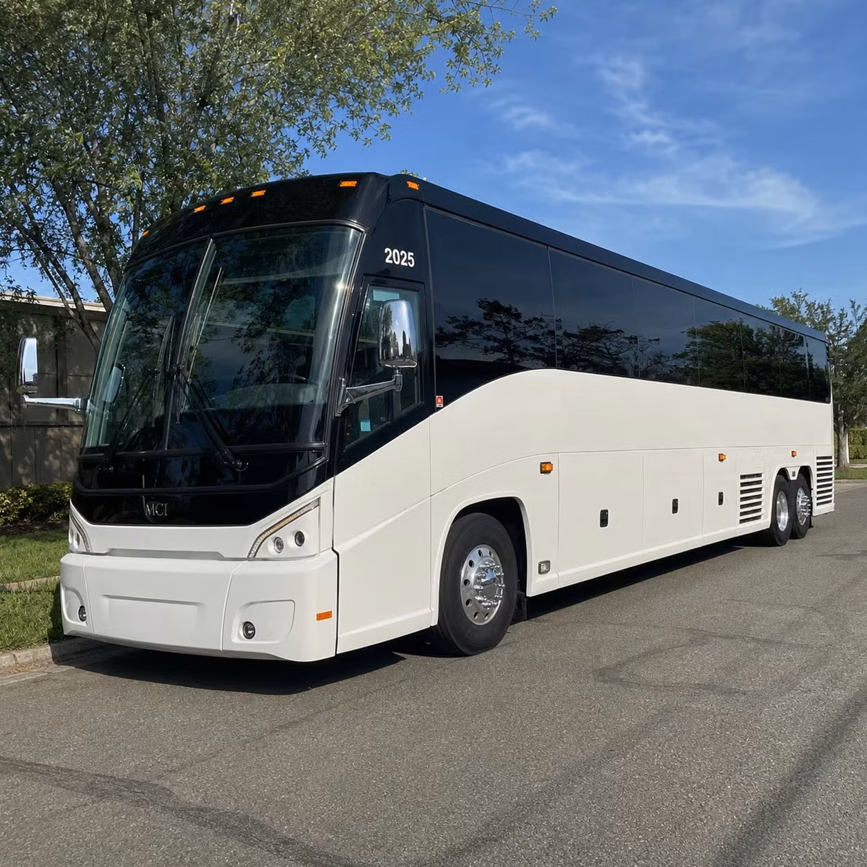 56 passenger charter bus
